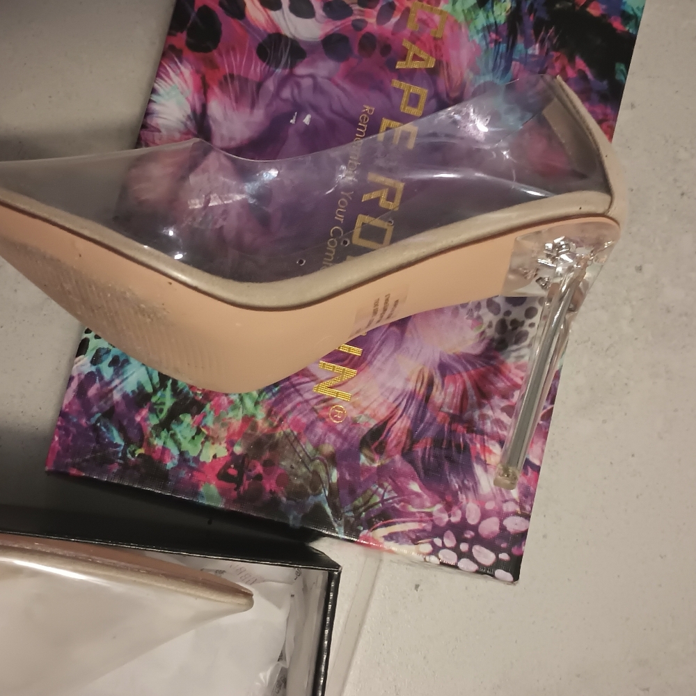 Clear Plastic Pumps - image 1